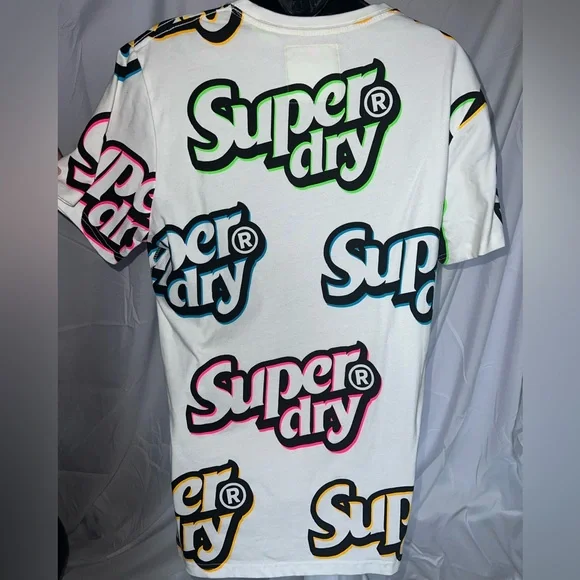 Superdry | White Tee - Picture 2 of 3